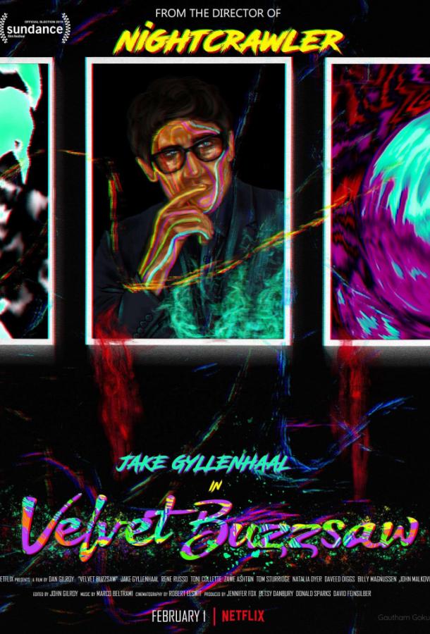 Бархатная бензопила / Velvet Buzzsaw (2019) 