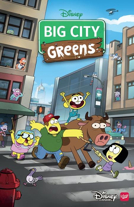 Семейка Грин в городе / Big City Greens (2018) 