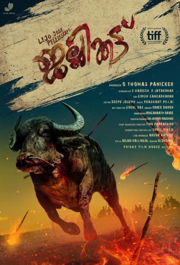 Джалликатту / Jallikattu (2019) 